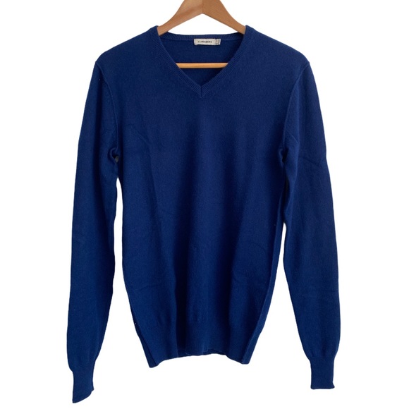 J. LINDEBERG 100% Cashmere V-neck Sweater - Picture 1 of 6